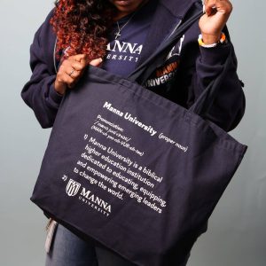 Manna U On A Mission Tote Bag